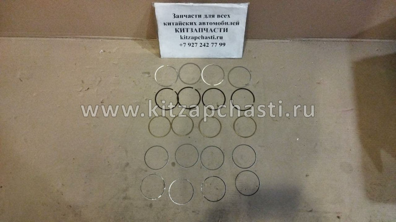 Кольца поршневые +0,25 Chery Tiggo FL , Vortex Tingo FL Двигатель 481H 481FD-1004030BA